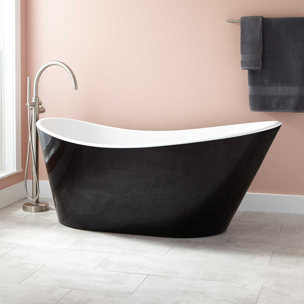 MARIE Black Bathtub