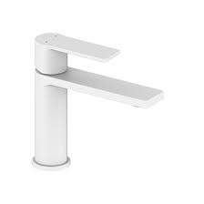 RIVO Square White Basin Mixer